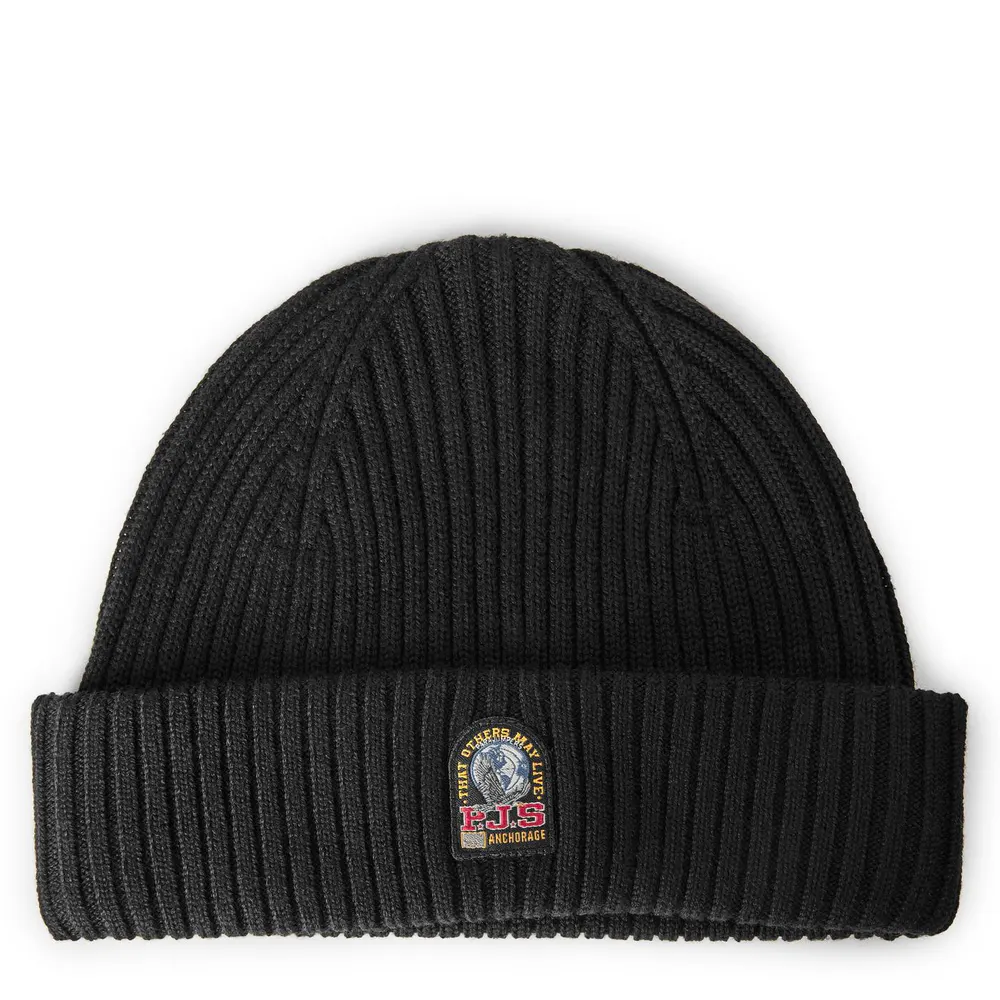 Parajumpers Para Matio Beanie Sn64 in Black 0541 – Accessories