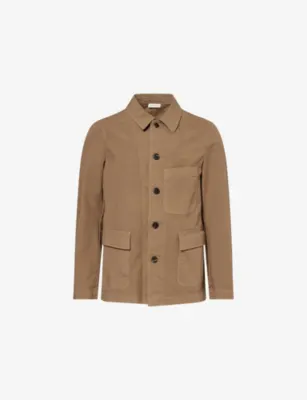 DRIES VAN NOTEN Braxton Patch-Pocket Cotton Field Jacket