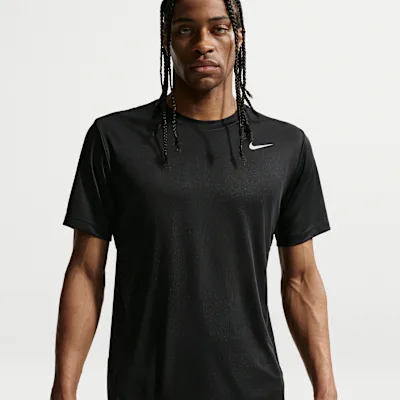 Nike Men's Dri-FIT Training T-Shirt - Black/Matte Silver in Black/Matte Silver – Nike men's and unisex