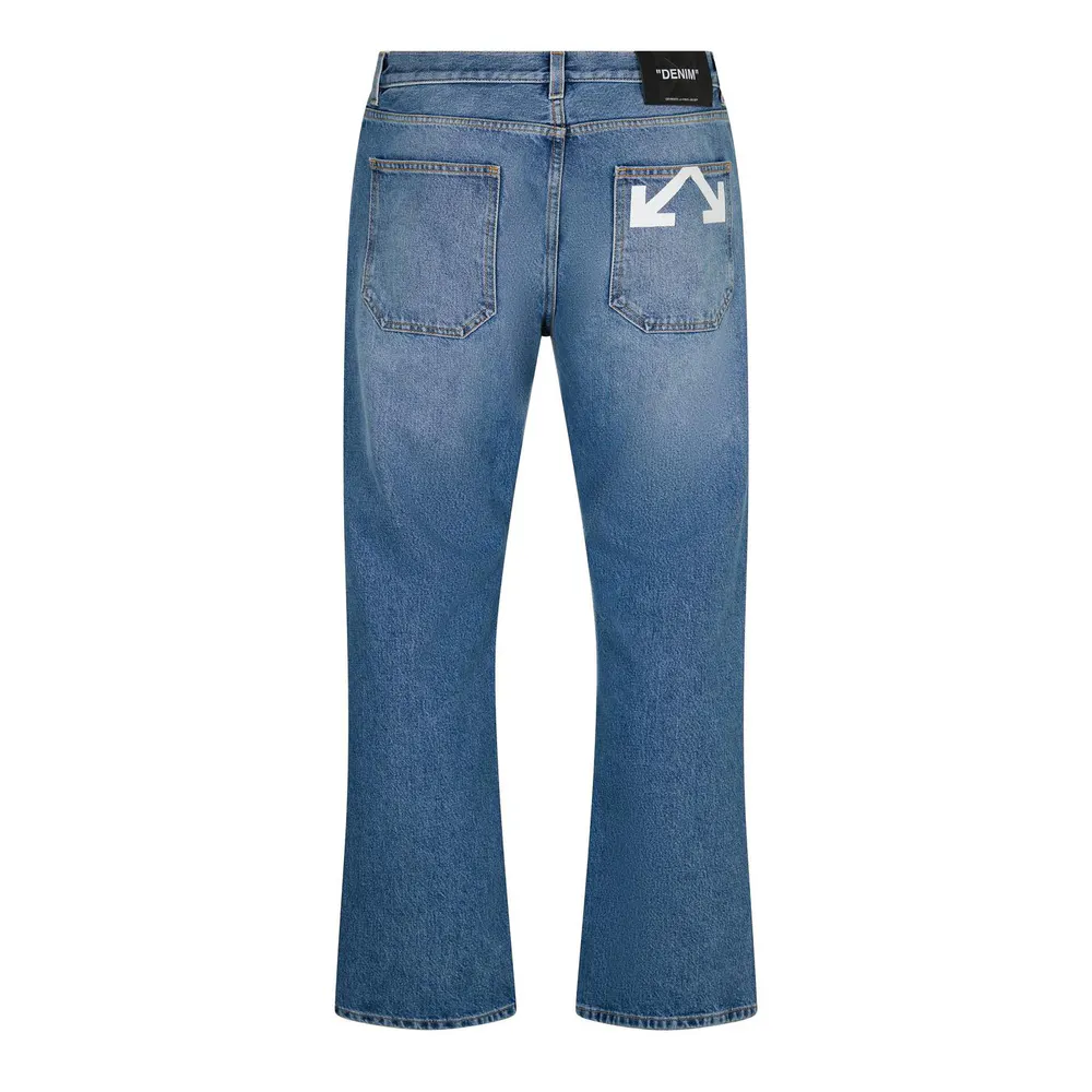 Off White Men's Half Arrow Straight Leg Jeans detail 2