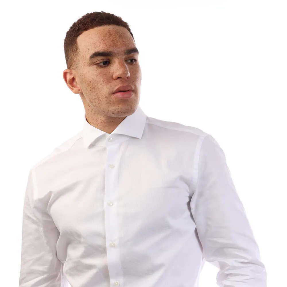 Boss Men's Long Sleeve Oxford Shirt detail 2