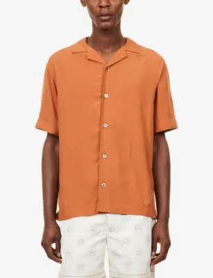 CHE Valbonne Short-Sleeve Woven Shirt detail 3
