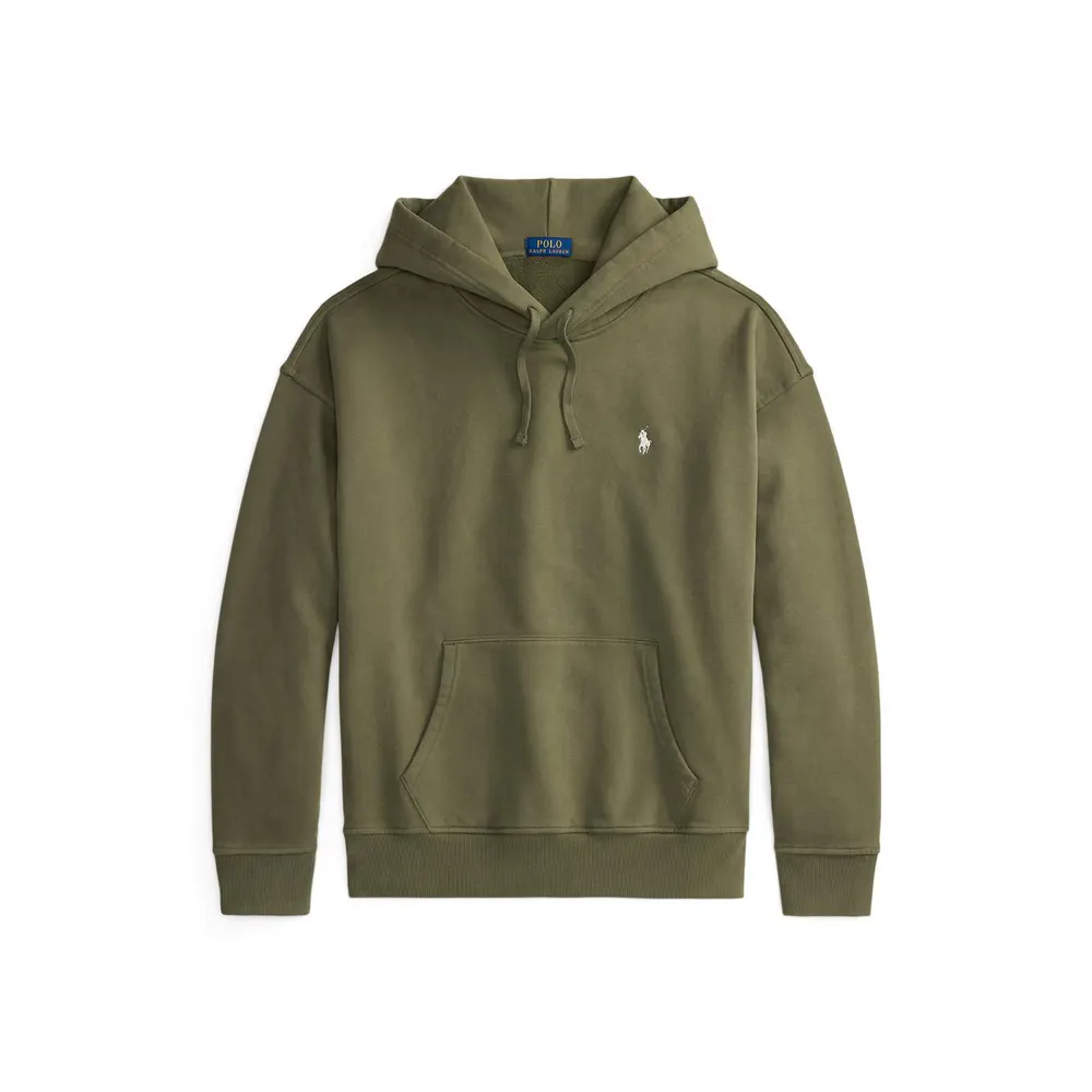 Polo Ralph Lauren Men's Back Print Over the Head Oversized-Fit Hoodie
