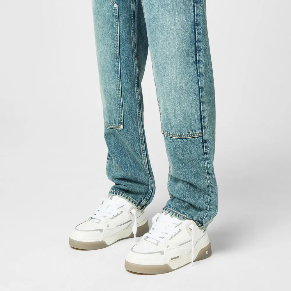 Represent Men's Rep Studio Premium Leather Mid-Top Sneaker detail 2