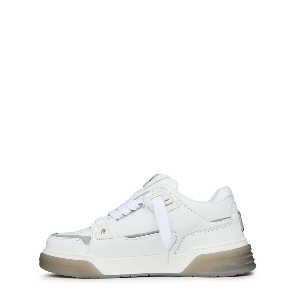 Represent Men's Rep Studio Premium Leather Mid-Top Sneaker detail 3