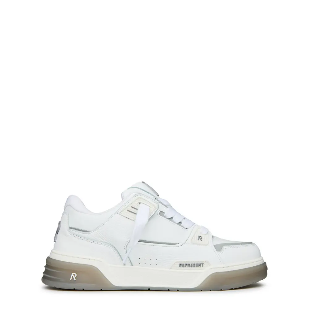Represent Men's Rep Studio Premium Leather Mid-Top Sneaker