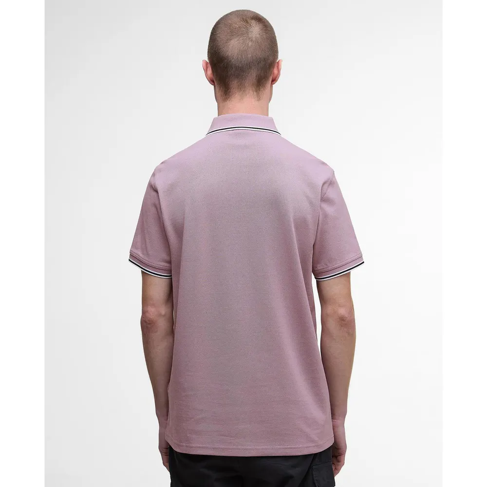Barbour International Mens Evan Polo Shirt detail 3