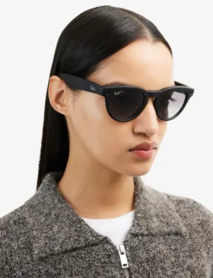 RAY-BAN META RW4013 Headliner Phantos-Frame Injected Meta AI Glasses in BLACK, additional product view 2
