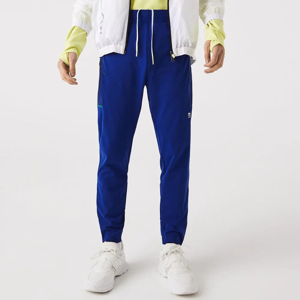 Lacoste Sport Zip Pockets Tapered Tracksuit Bottoms
