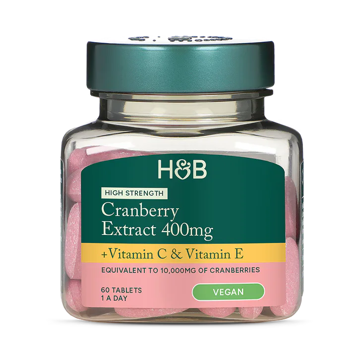 For Him High Strength Cranberry Extract 400mg 60 Tablets detail 2