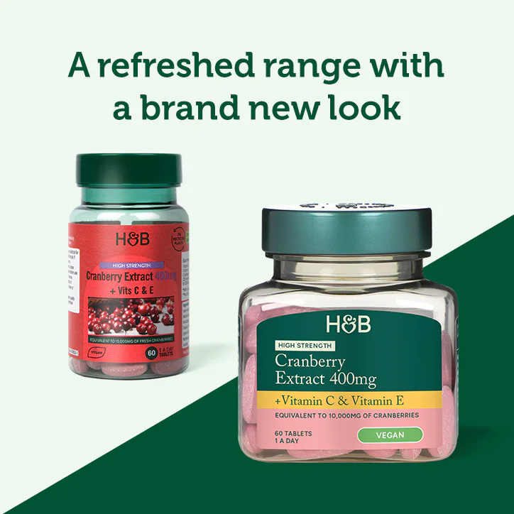 For Him High Strength Cranberry Extract 400mg 60 Tablets detail 3