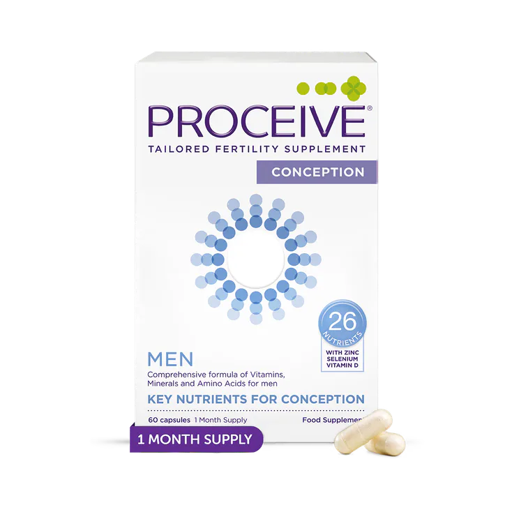 Proceive PROCEIVE® Men Advanced Fertility Supplement 60 Capsules, additional product view 2