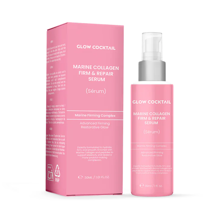 Glow Cocktail Glow Cocktail MARINE COLLAGEN FIRM & REPAIR SERUM 30ml