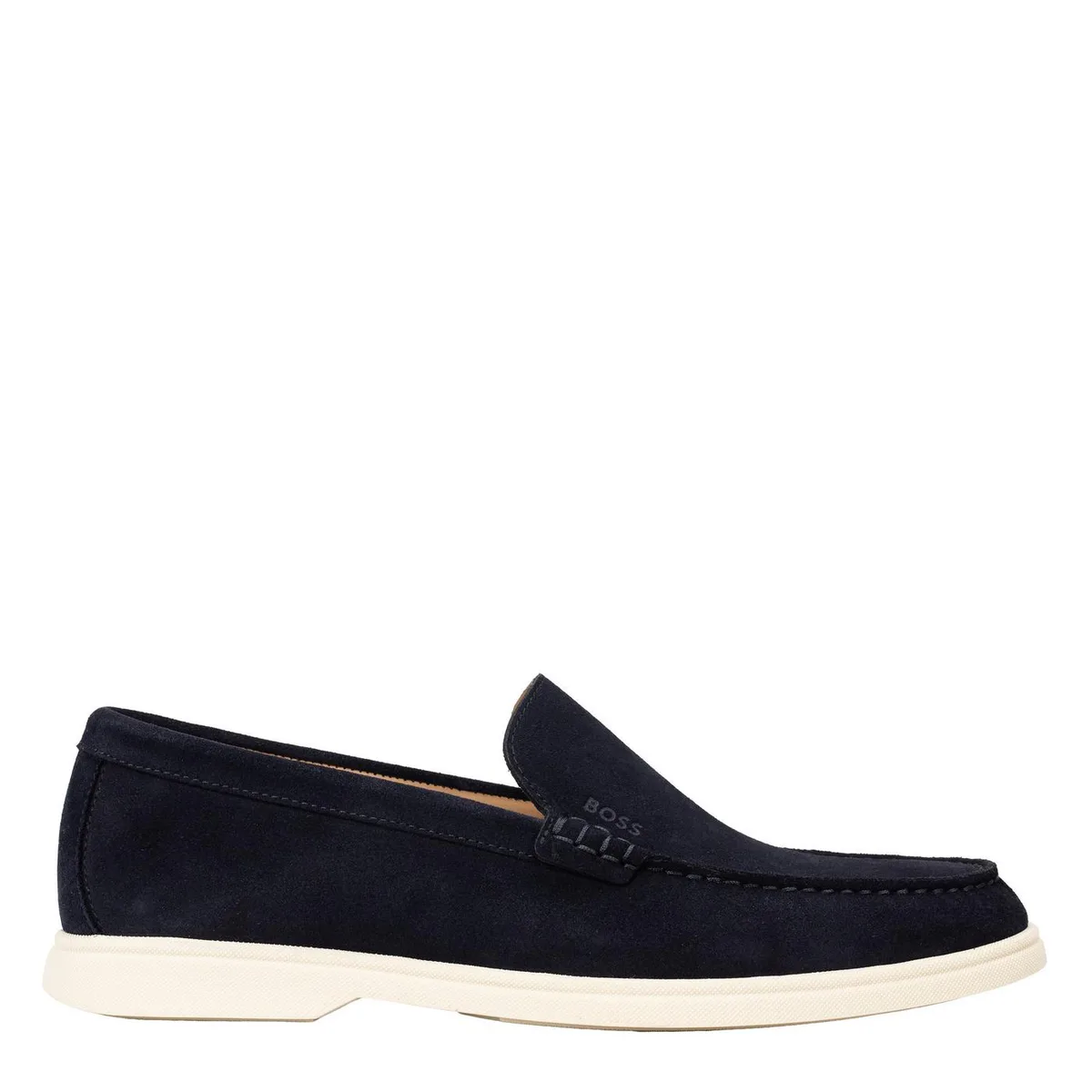 Boss Mens BOSS BLACK Loafers with Iconic Logo Detail (Sienne)