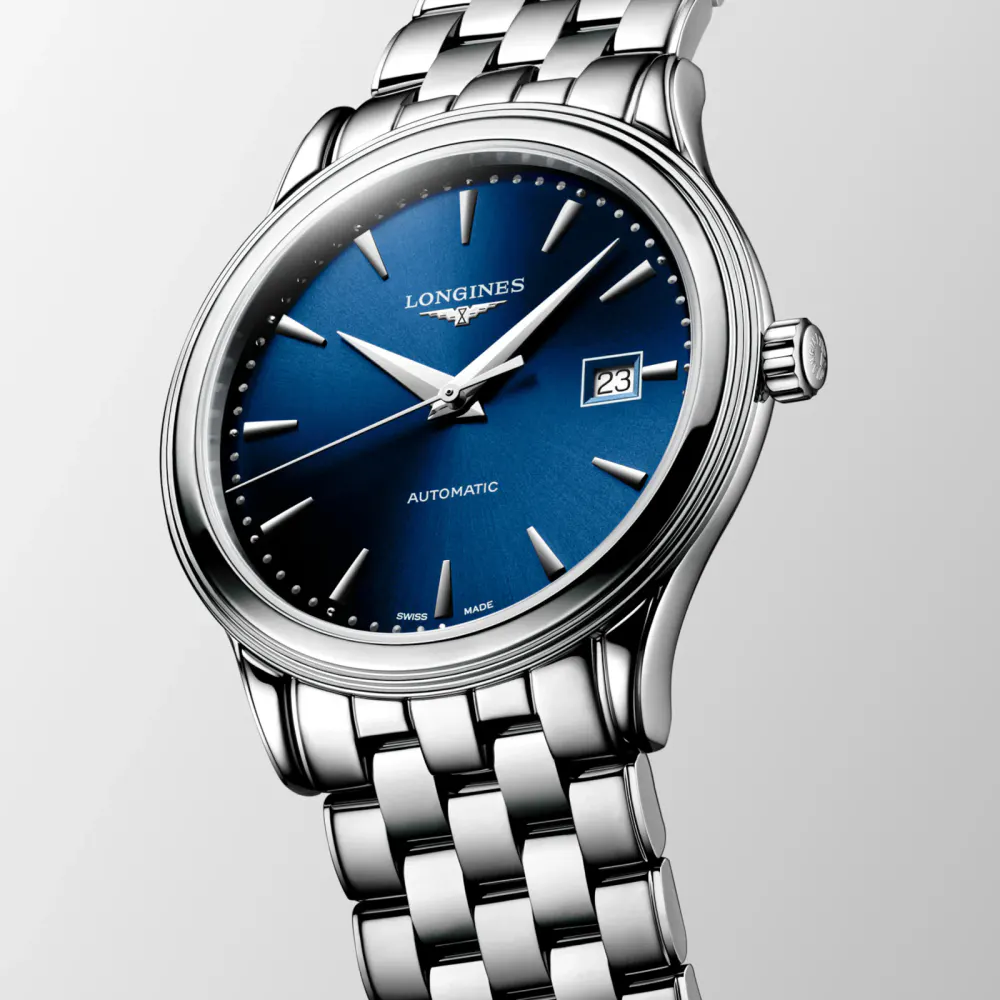 Longines Flagship Classic 40mm Mens Watch Blue in Blue, additional product view 2