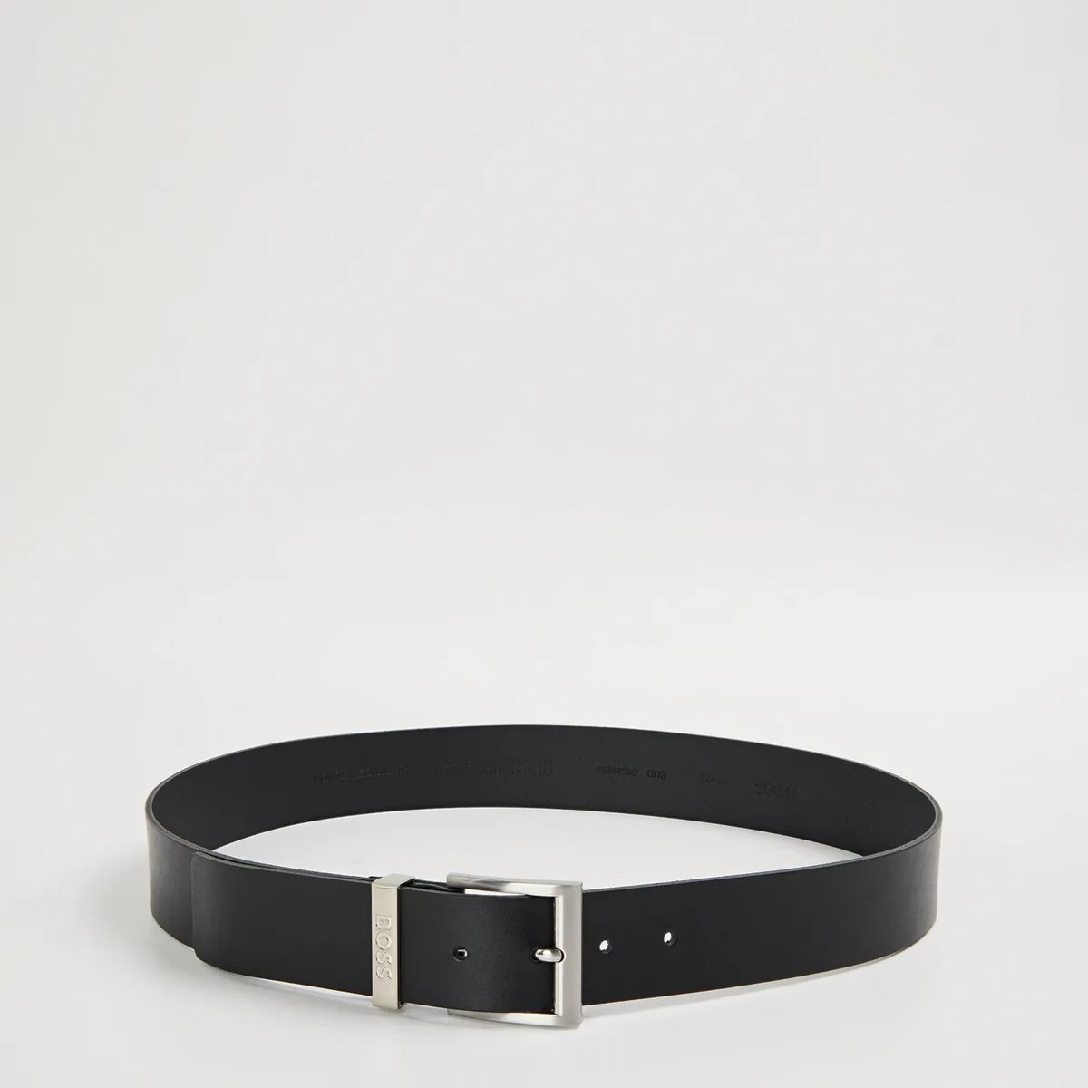 Boss Mens BOSS Leather Belt with Smooth Buckle (Bud)