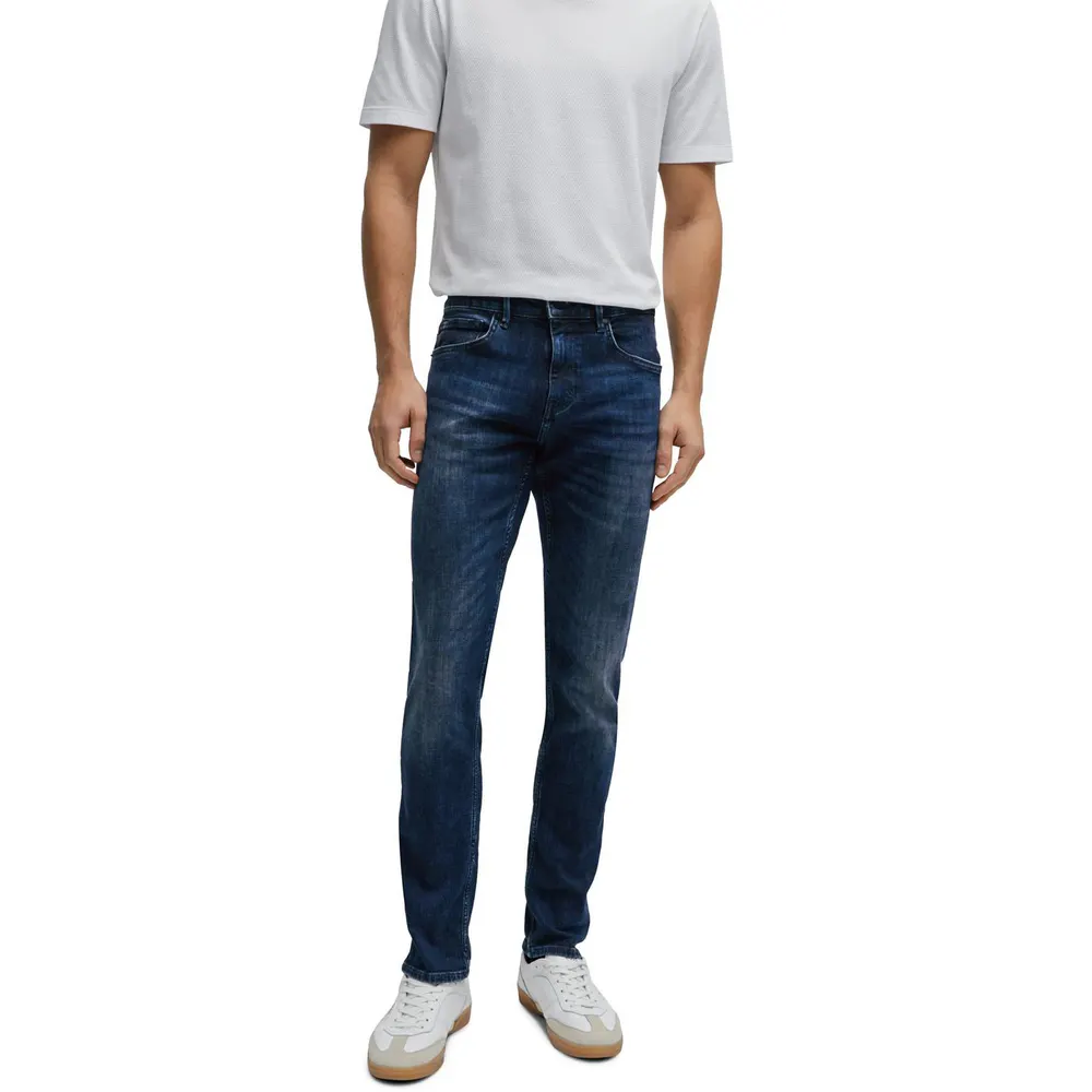 Boss Men's Charleston4 Slim Fit Jeans detail 2