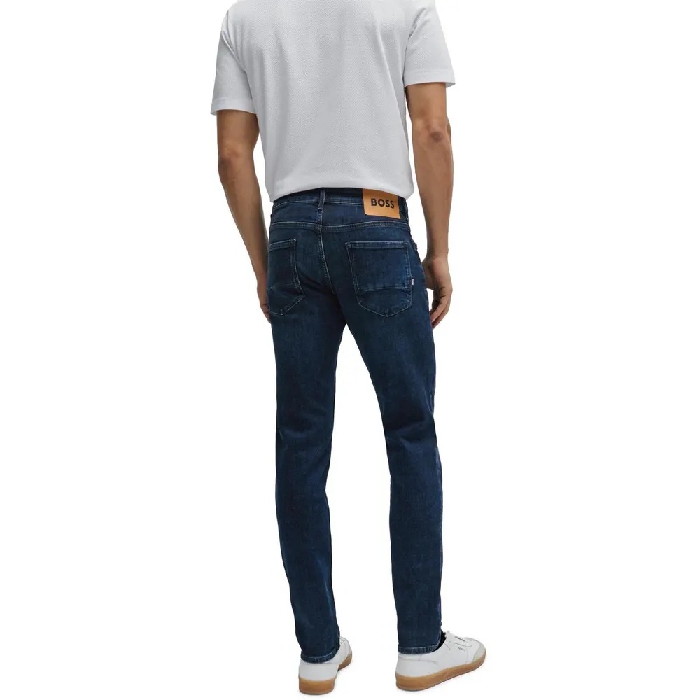 Boss Men's Charleston4 Slim Fit Jeans detail 3
