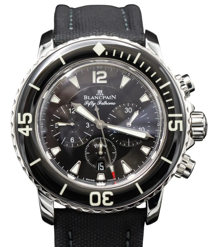 Blancpain Fifty Fathoms 5085F-1130-52 — 2011 — Good in Black Baton – Pre-owned watches