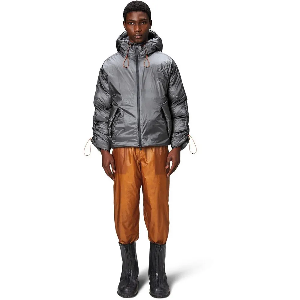 Rains Men's Kevo Vision Waterproof Windproof Short Puffer Jacket detail 2