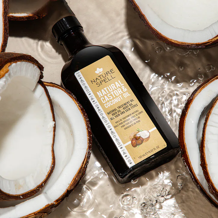 Nature Spell Castor & Coconut Hair Oil 150ml detail 2