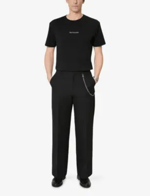 THE KOOPLES Branded Short-Sleeved Cotton-Jersey T-Shirt detail 2