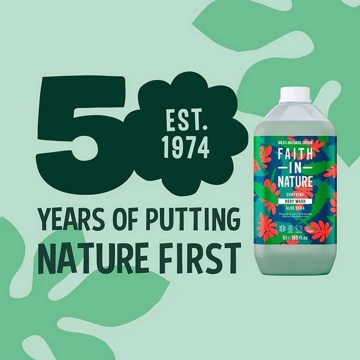 Faith in Nature Body Wash Aloe Vera 5L, additional product view 2