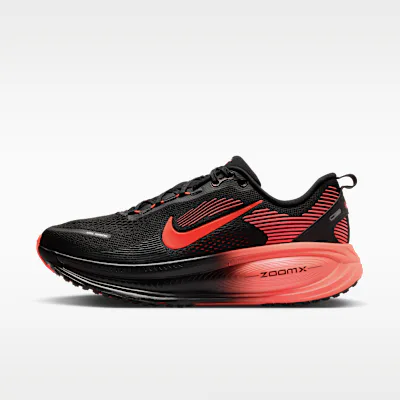 Nike Vomero 18 Men's Road Running Shoes - Black/University Red/Anthracite/Bright Crimson
