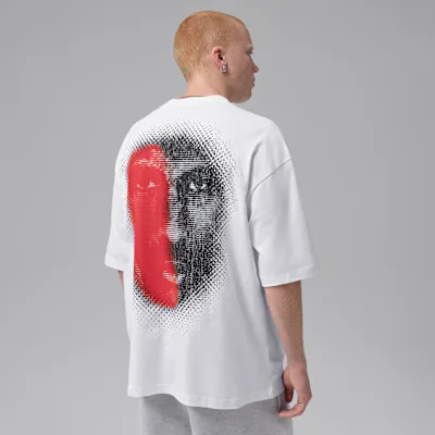 Jordan Sport Men's Dri-FIT Graphic T-Shirt - White/Black