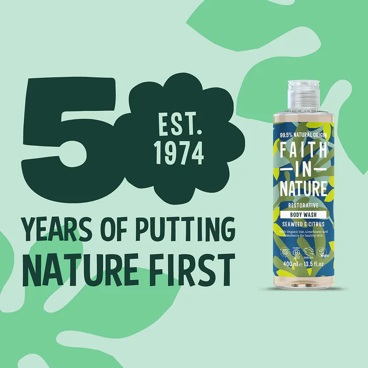 Faith in Nature Body Wash Seaweed & Citrus 400ml, additional product view 2