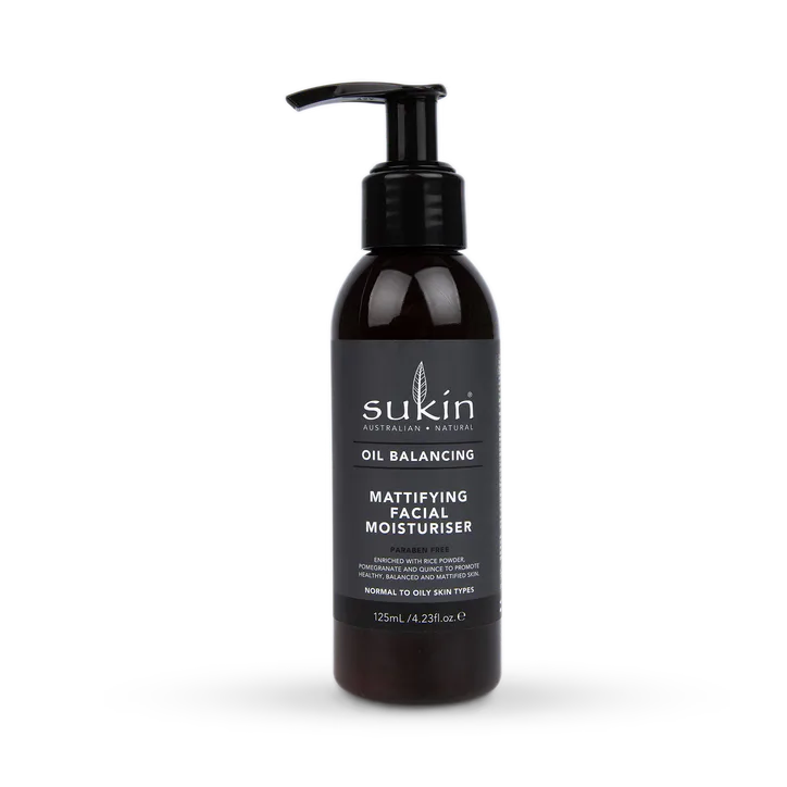 Sukin Oil Balancing Mattifying Facial Moisturiser 125ml