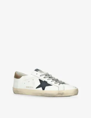 GOLDEN GOOSE Super Star 11657 Leather Trainers - EUR 42 / 8 UK MEN in WHITE/OTH, additional product view 3