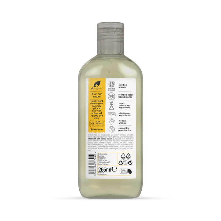 Dr Organic Vitamin E Shampoo 265ml, additional product view 2