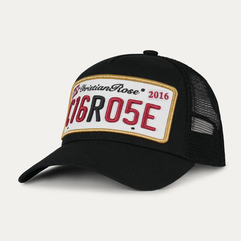 Christian Rose Private Plate Trucker Cap