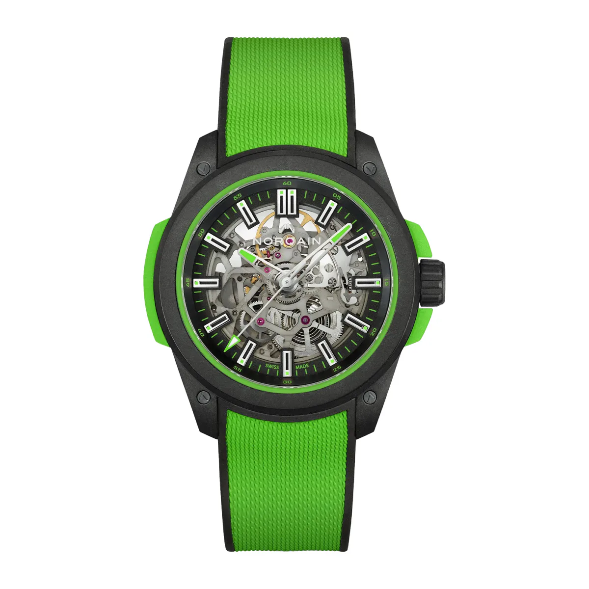 NORQAIN Wild ONE Skeleton Gecko 42mm