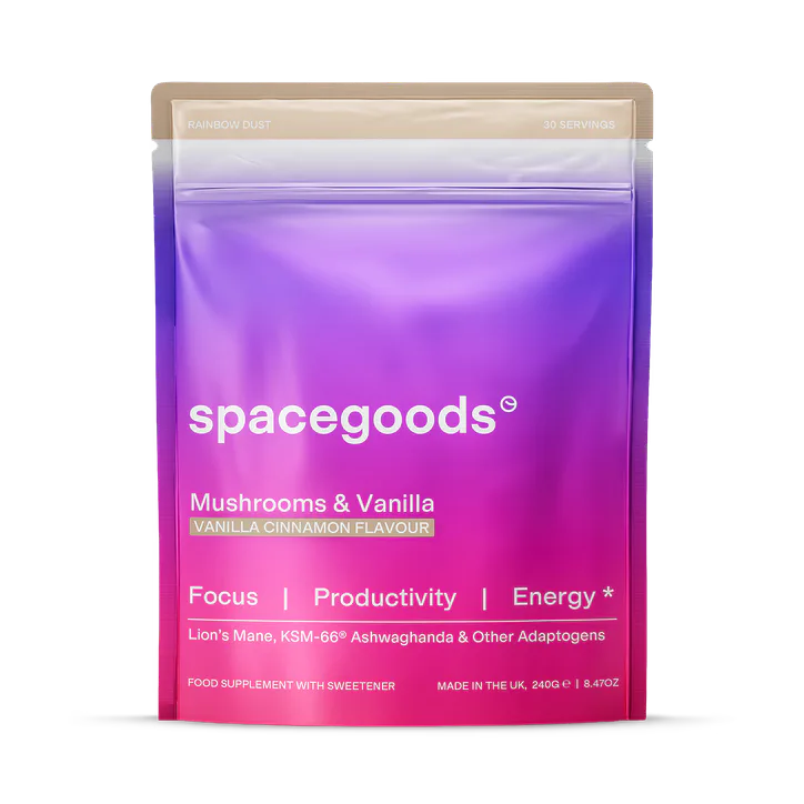 Spacegoods Rainbow Dust Vanilla Cinnamon Superfood Powder 240g