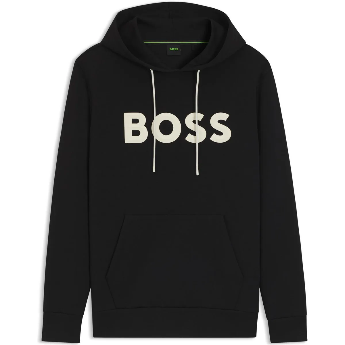 Boss Mens BOSS GREEN Long Sleeve Hoodie - Performance Fabric with Natural Stretch