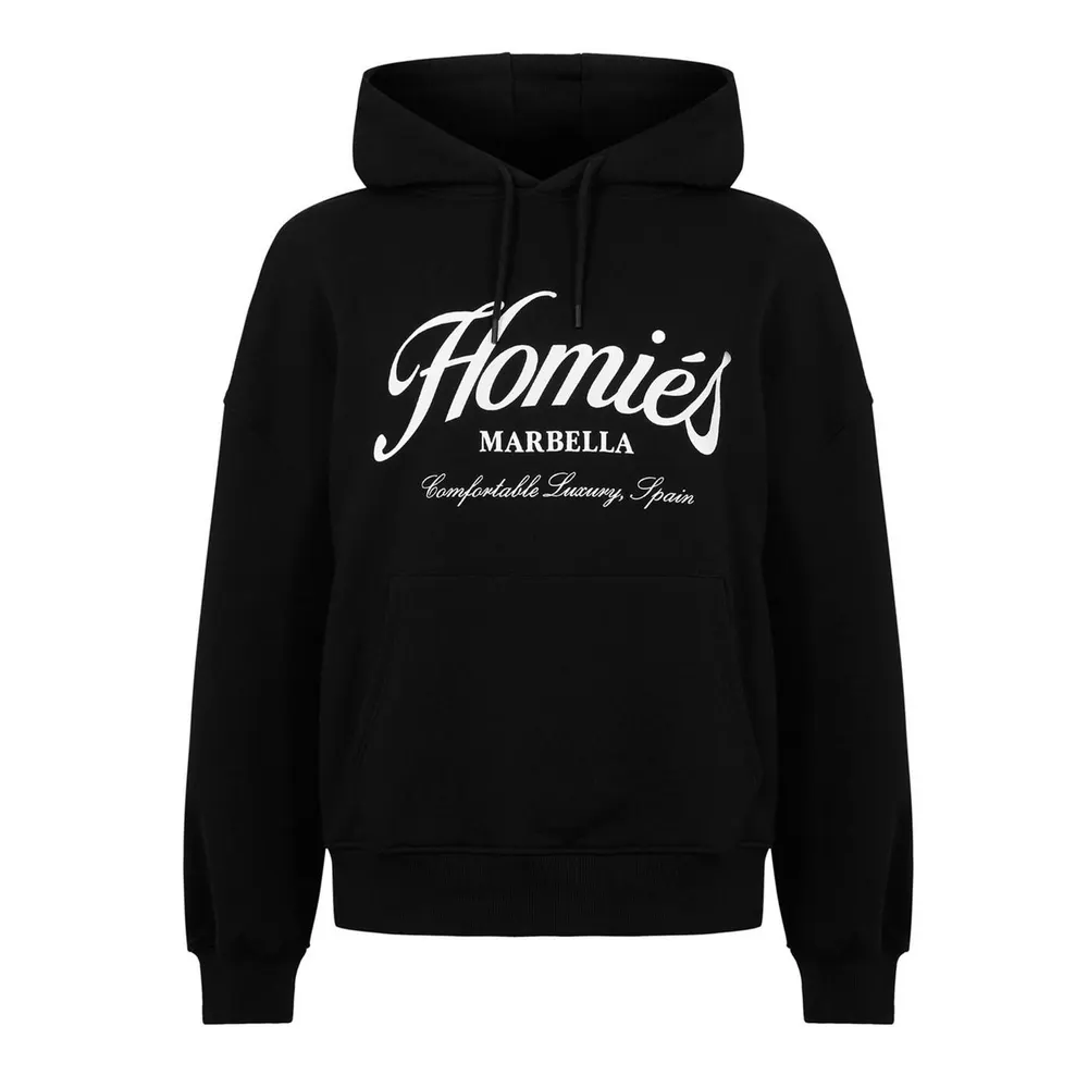 Homies Marbella HOMIES ESSENTIALS HOODIE BLACK in Black – Clothing