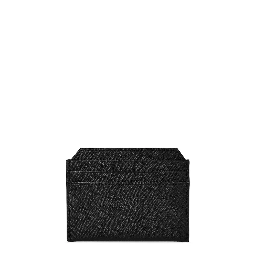 Vivienne Westwood Men's Textured Leather Milano Orb Card Holder detail 2