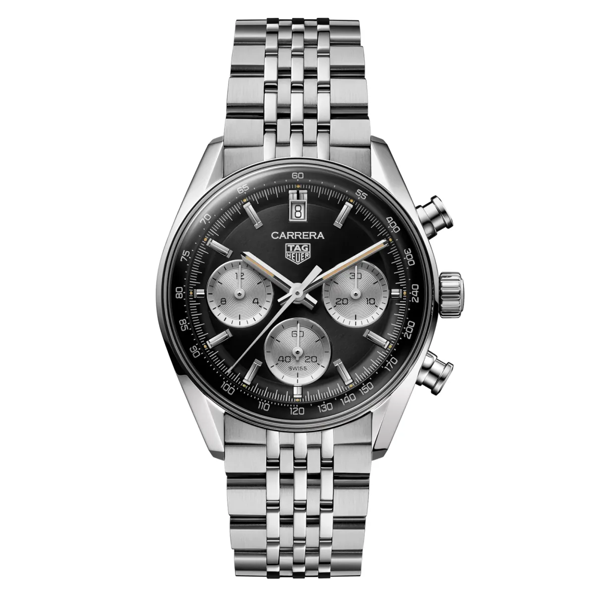 TAG Heuer Carrera Chronograph 39mm Mens Watch Black