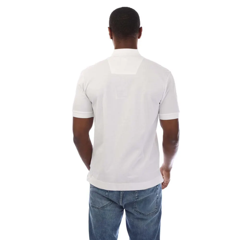 Boss Polo Shirt in White, additional product view 2