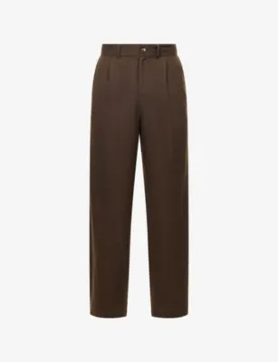 RAITH Helio Pleated Relaxed-Fit Woven Trousers