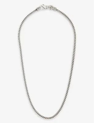 EMANUELE BICOCCHI Square fargo-chain sterling-silver necklace