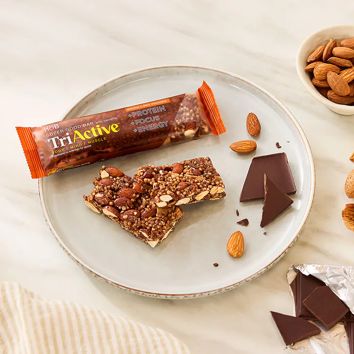 TriActive Super Good Bar Almond & Dark Chocolate 50g detail 3