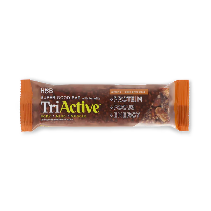 TriActive Super Good Bar Almond & Dark Chocolate 50g