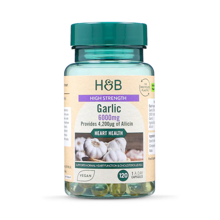 For Him High Strength Garlic 6000mg 120 Capsules