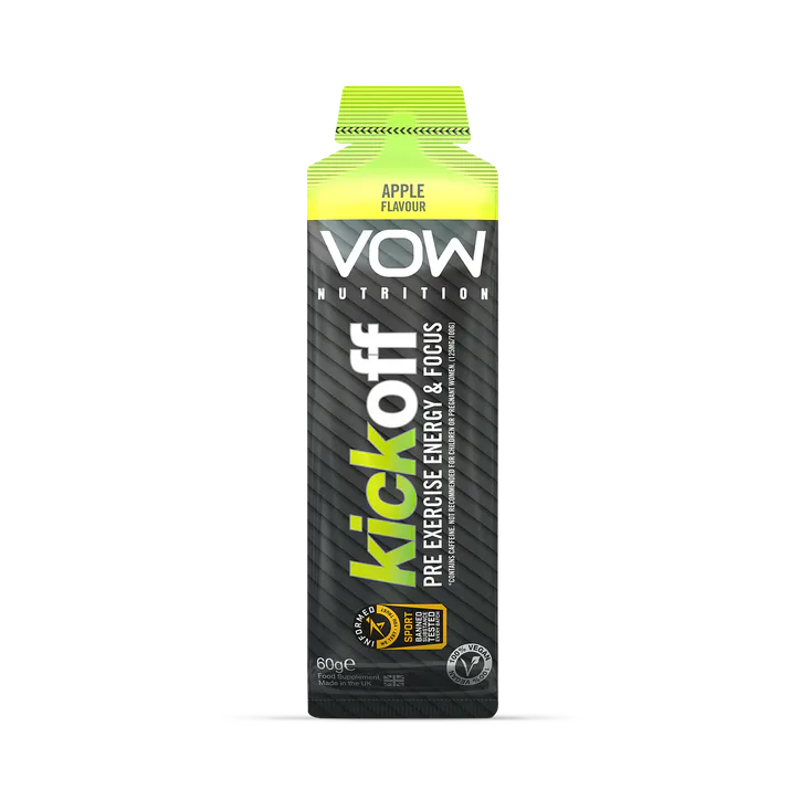 Vow Nutrition Kick off Energy Gel 60g x 12
