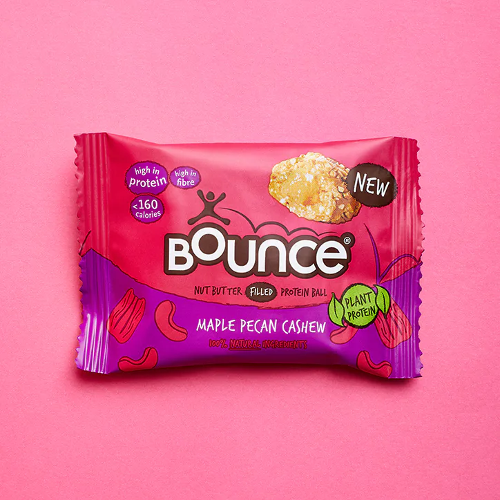 Bounce Cashew Butter Filled Maple & Pecan Plant Protein Ball 35g, additional product view 3