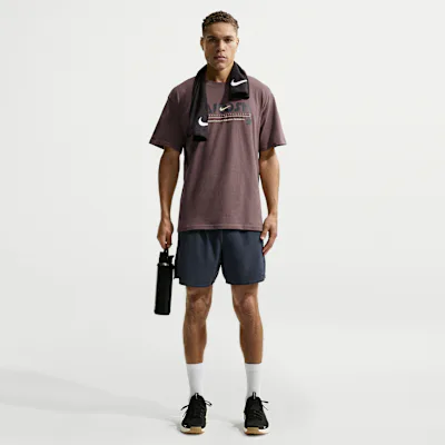 Nike Unlimited Men's N.A.C. 18cm (approx.) Training Shorts - Obsidian/Obsidian/Obsidian in Obsidian/Obsidian/Obsidian – Nike men's and unisex