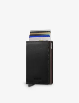 SECRID Slimwallet Original leather cardholder detail 2